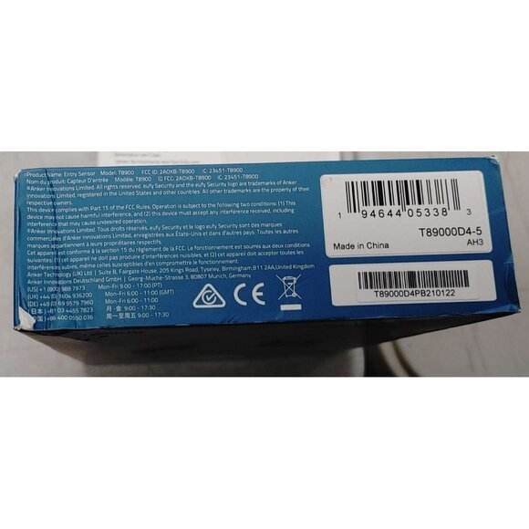 Eufy  Wireless Entry Sensor - Picture 2 of 2